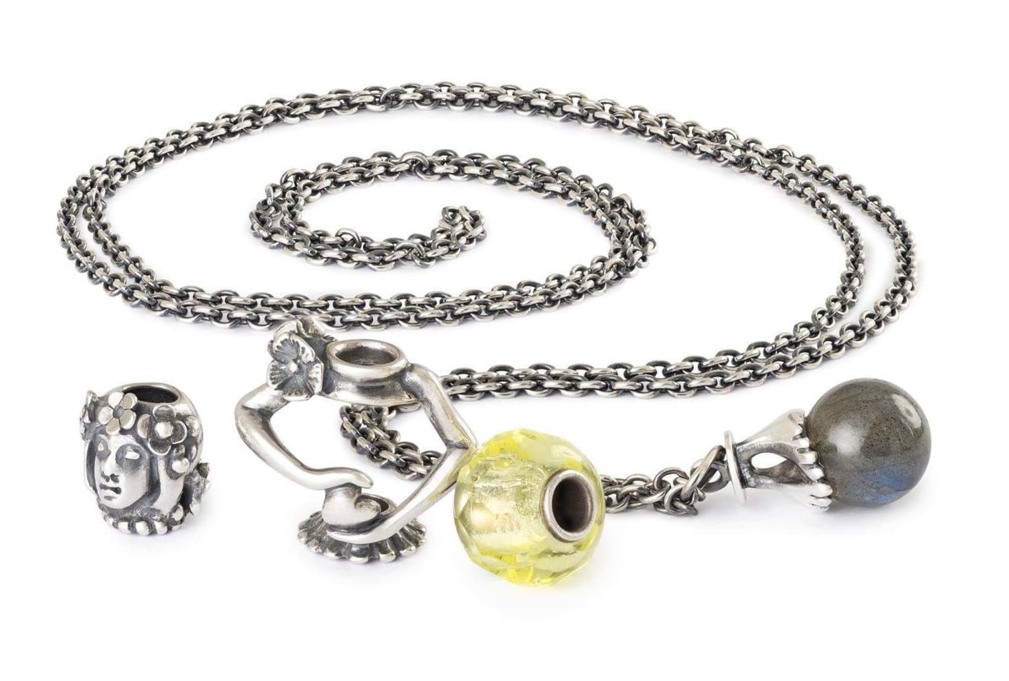 Trollbeads Hüterin der Liebe Fantasy Halskette